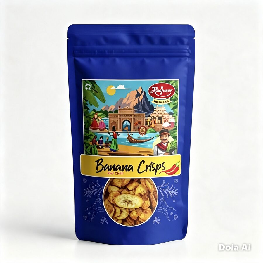 Banana Crisps - Red Chilli